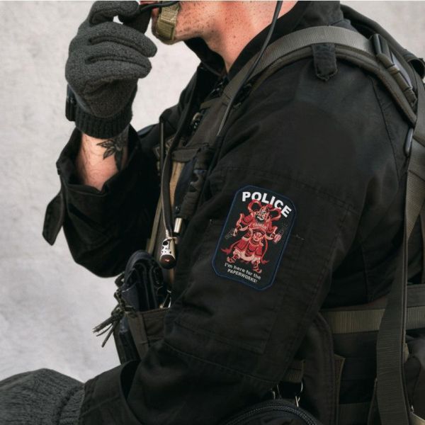 POLICE-Taiwan 國際交流紀念章 台灣,臂章,police,patch,CLS