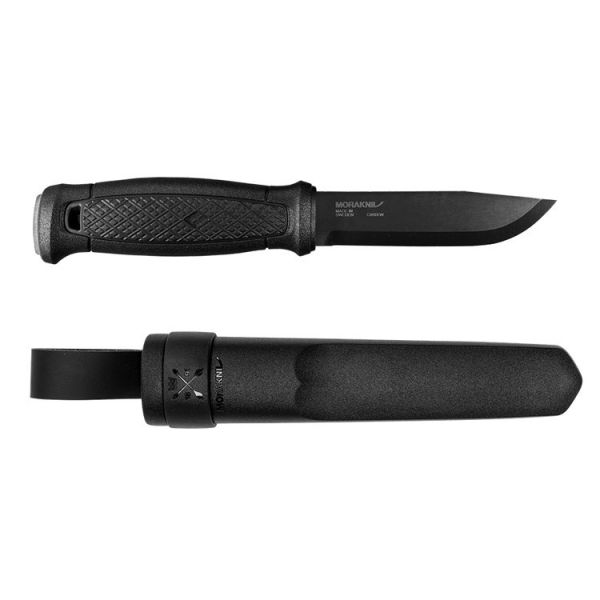 MORAKNIV 專業系列 Garberg 全龍骨高碳鋼直刀（含皮帶環） mora,EDC,Garberg,MORAKNIV,BlackBlade