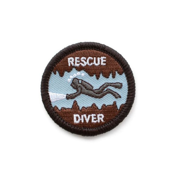 Rescue Diver 救援潛水臂章 / 一入 patch,rescue,diver