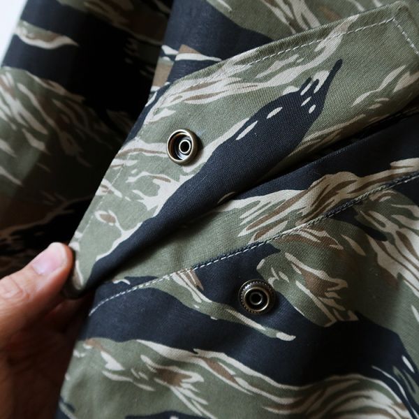 M1951 Parka-Tiger Stripe 美軍復古大衣 / 手作虎斑 迷彩,軍風, 復刻, 軍裝, 大衣