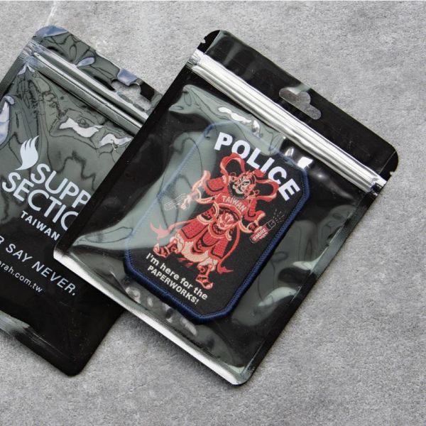 POLICE-Taiwan 國際交流紀念章 台灣,臂章,police,patch,CLS
