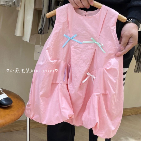 蝴蝶結花苞裙 蝴蝶結 花苞 連身 裙