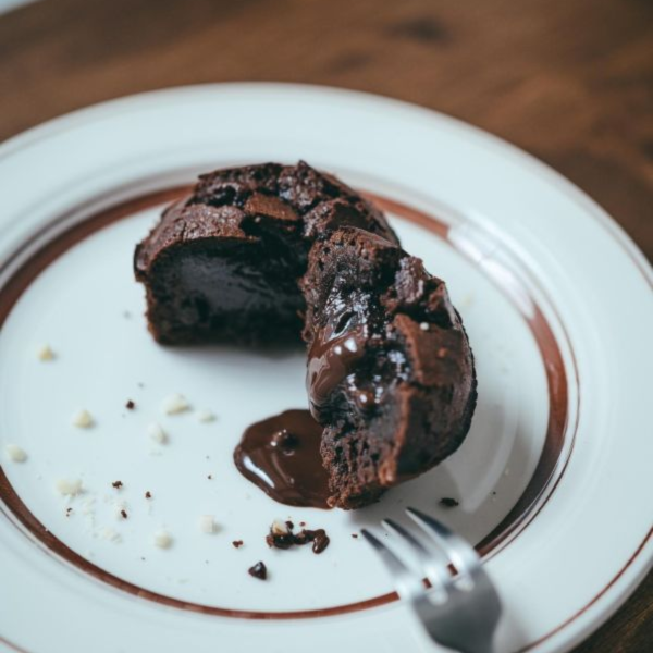 巧克力熔岩蛋糕 六入 巧克力熔岩蛋糕,花郜巧克力,甜點親送,蛋糕