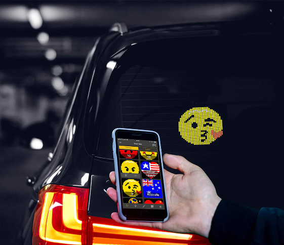 Mojipic - emoji 顯示器 Mojipic,Emoji,車用顯示器