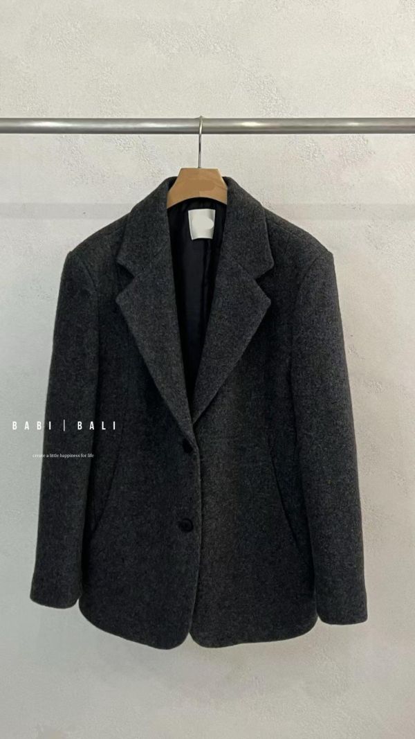 100%純羊毛高級西外 