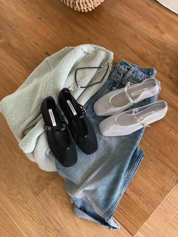 軟底網布瑪莉珍鞋(大人款) 