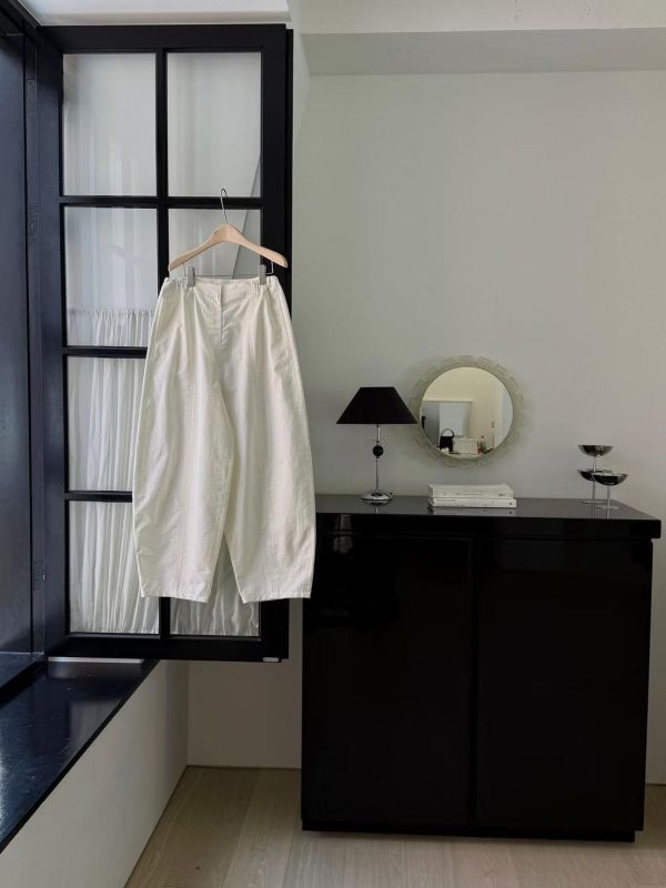 高級布料不易皺休閒褲 