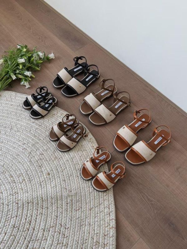 清涼編織繫帶涼鞋(小童款) 