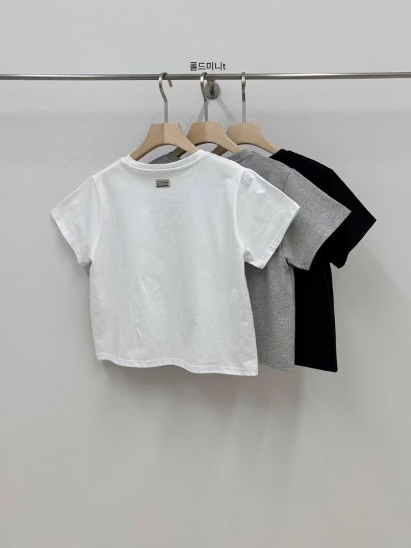 質感布標基本款棉tee 