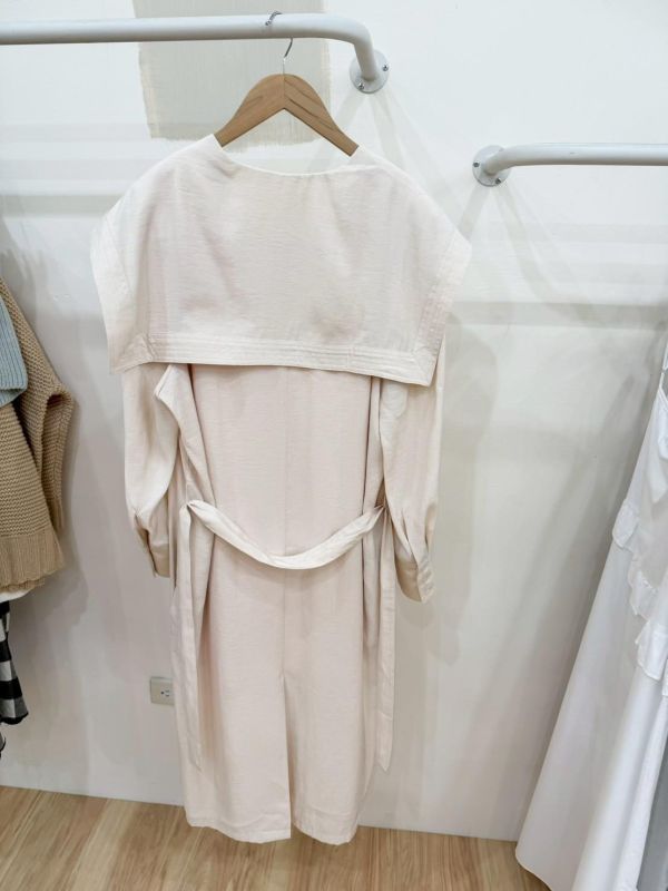 日系學院風長洋裝 