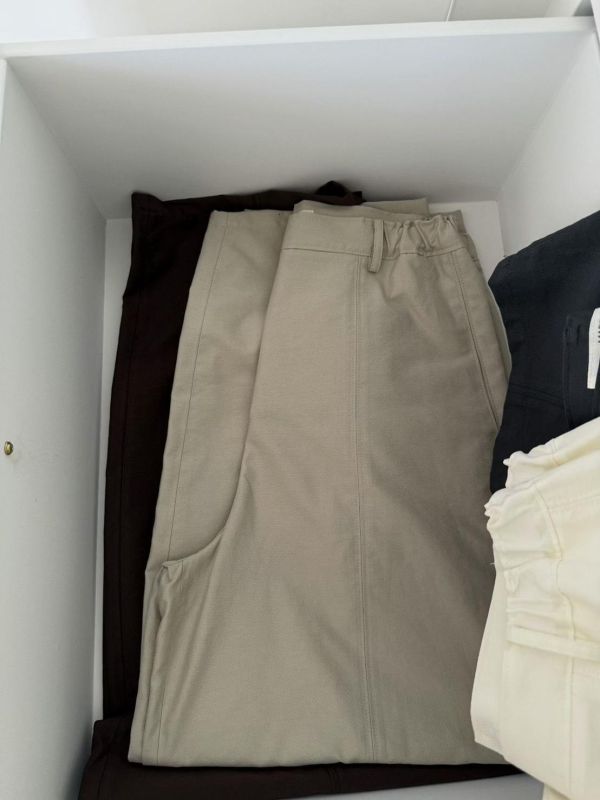 高級布料不易皺休閒褲 