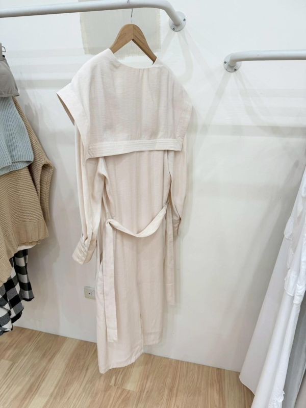 日系學院風長洋裝 