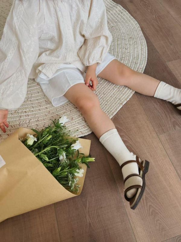 清涼編織繫帶涼鞋(小童款) 