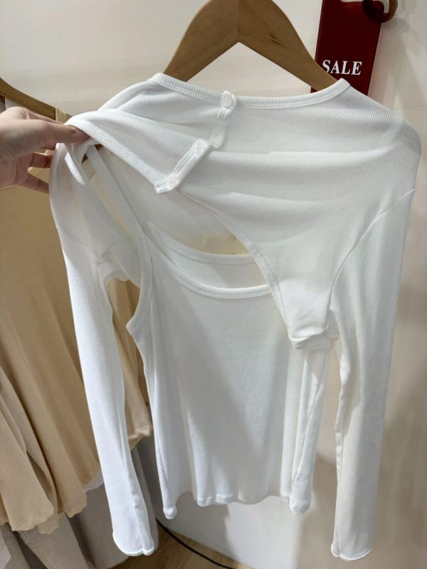 兩件式外套背心棉質套裝 