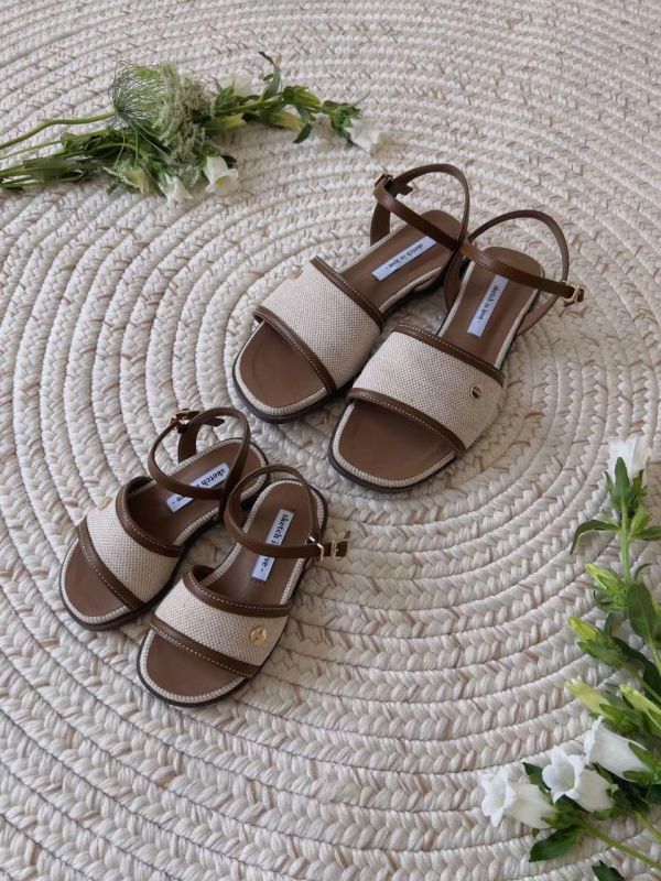 清涼編織繫帶涼鞋(小童款) 