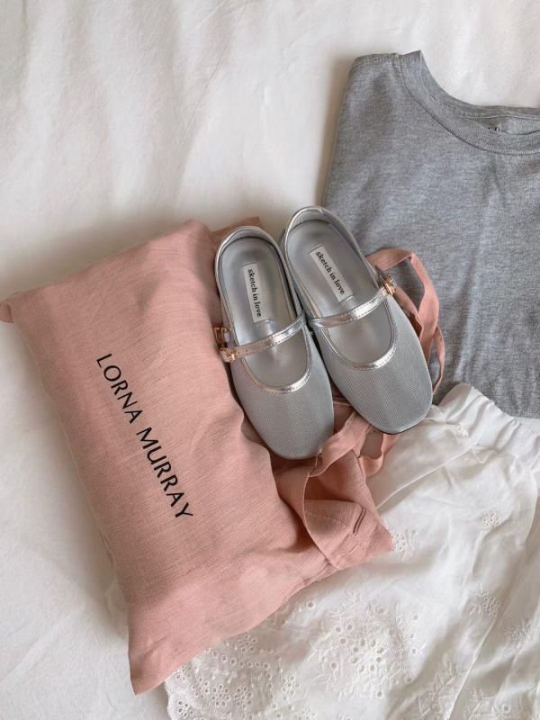 軟底網布瑪莉珍鞋(小童款) 