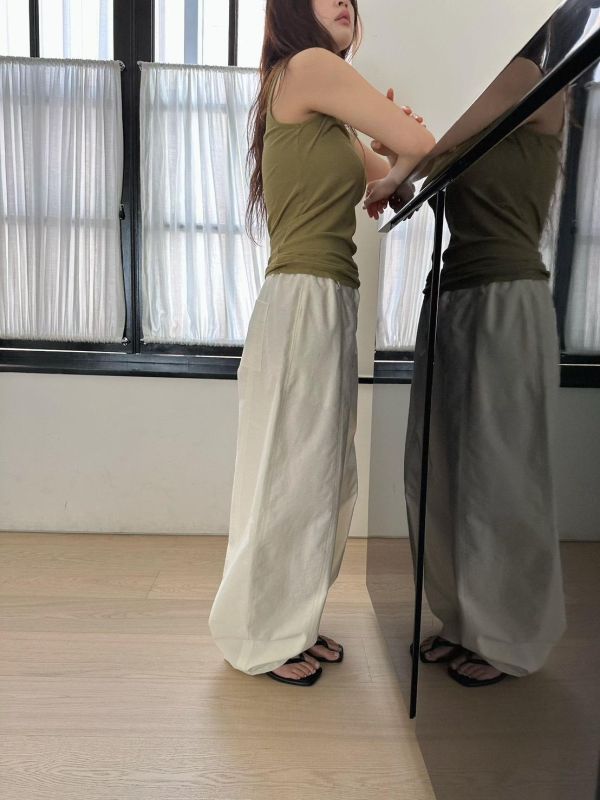 高級布料不易皺休閒褲 