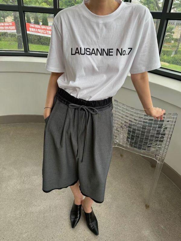 歐膩時髦感七分西褲 