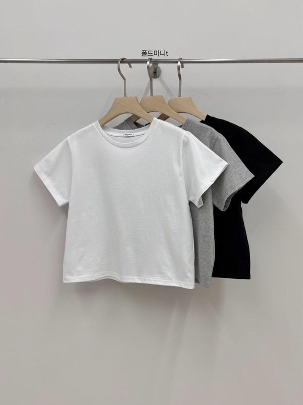 質感布標基本款棉tee 