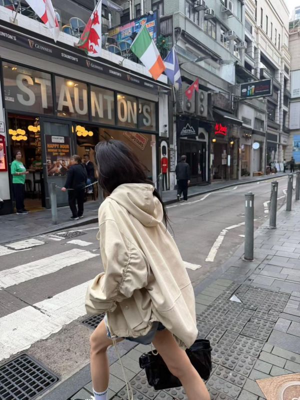 多功能設計感風衣外套 