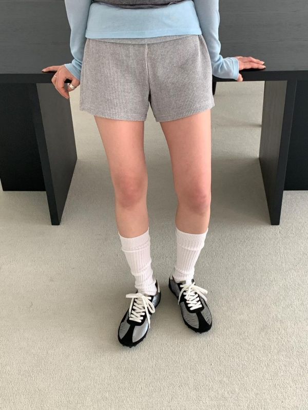 異材質拼接德訓鞋 