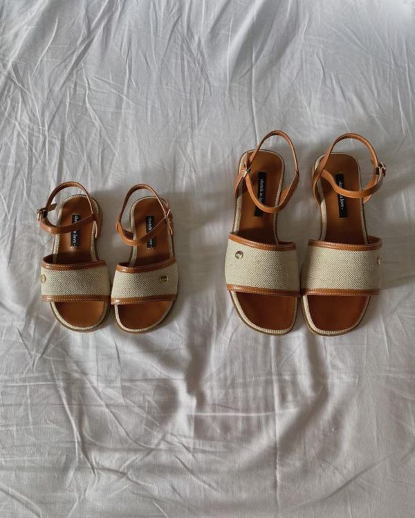 清涼編織繫帶涼鞋(小童款) 