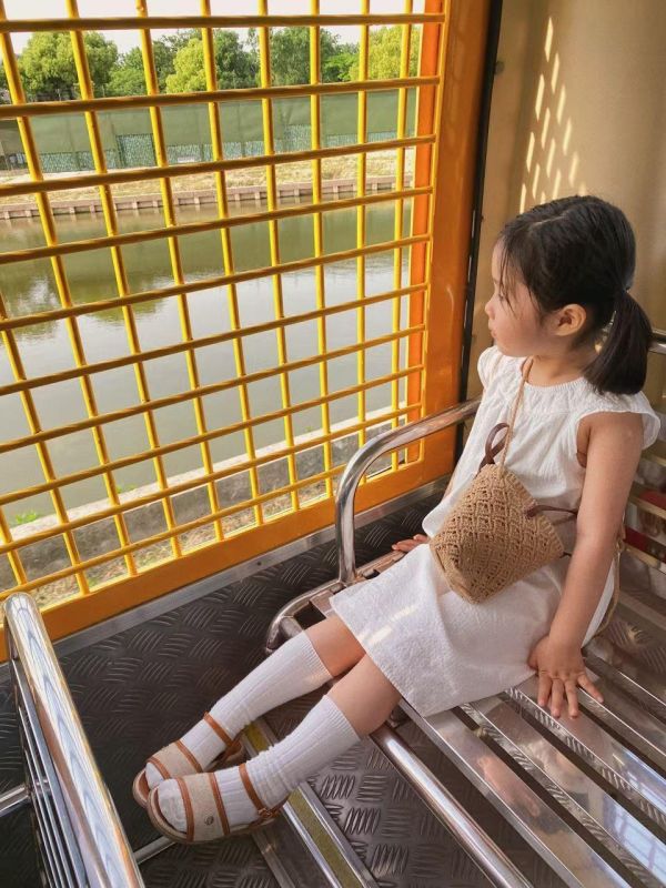 清涼編織繫帶涼鞋(小童款) 