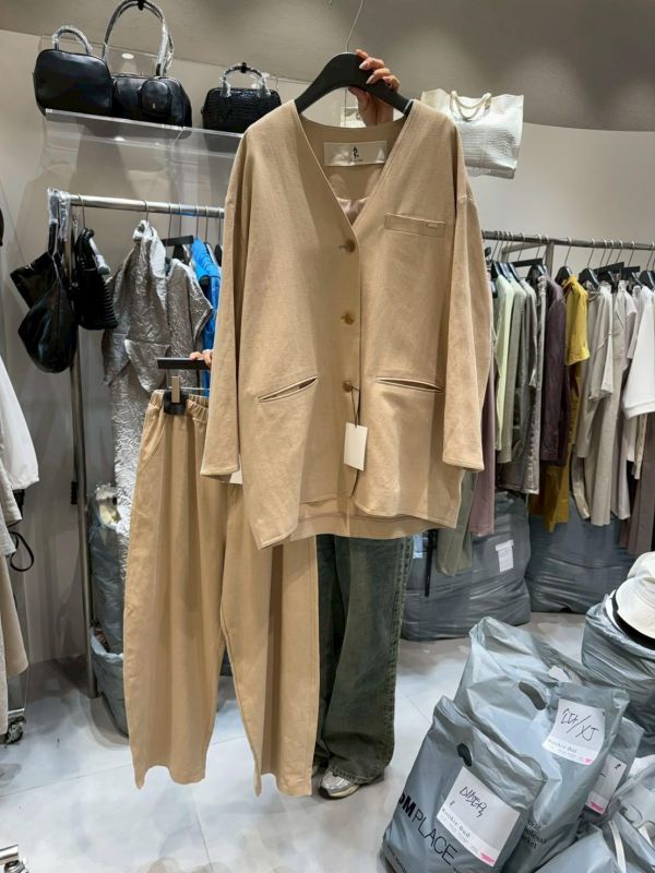 高品設計 高質感鬆緊腰棉麻褲 