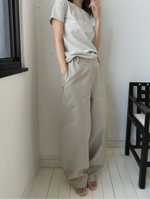 高級布料不易皺休閒褲 