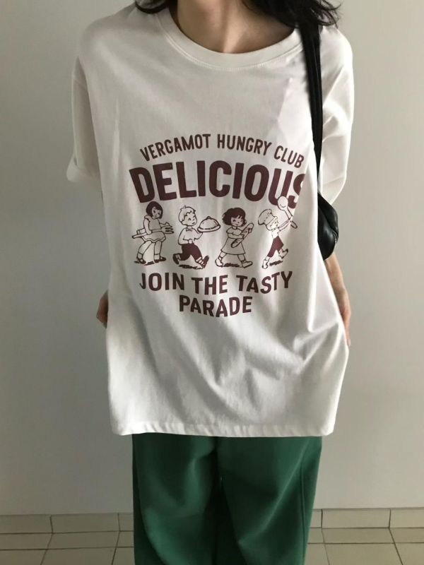 Delicious!童趣感棉tee 