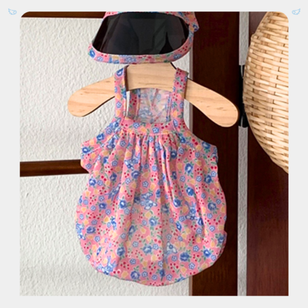 南法風情碎花小背心 寵物服飾,寵物選品,韓國寵物服飾,狗衣服,貓衣服,韓國寵物品牌,寵物配件
