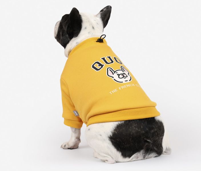 QUOI法鬥專屬品牌 | 狗狗頭內刷毛上衣帽子組-黃色/桃紅/紫色(XL-3XL) 寵物服飾,寵物選品,韓國寵物服飾,狗衣服,貓衣服,韓國寵物品牌,寵物有機棉,韓國寵物選品,韓國寵物秋冬選品,狗圍巾,寵物保暖,寵物保暖服飾,韓國寵物保暖服飾,法鬥,QUOI,法國鬥牛犬