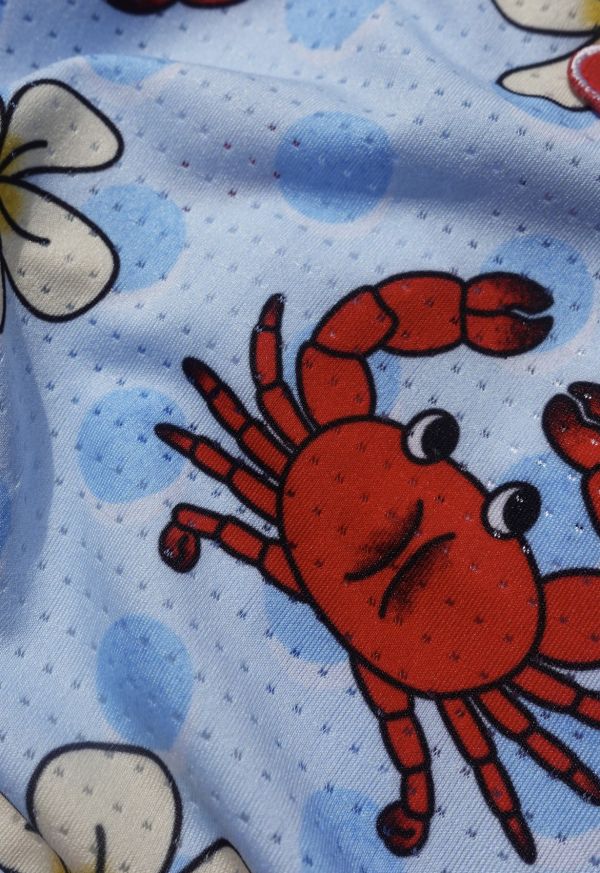 [ClusterRound] CRR螃蟹粉藍涼感吊嘎 寵物服飾,寵物選品,韓國寵物服飾,狗衣服,貓衣服,韓國寵物品牌