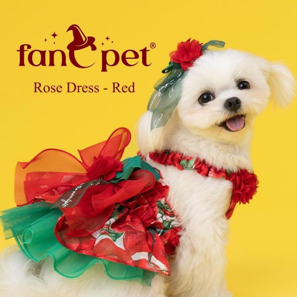 預購0510收單 |FanCpet Rose超美背心蛋糕裙(2色，S-2XL) 寵物服飾,寵物選品,韓國寵物服飾,狗衣服,貓衣服,韓國寵物品牌,韓國寵物選品,韓國寵物春夏選品,寵物背心,COTEACOTE,韓國寵物品牌服飾,韓國寵物秋冬選品,寵物四腳衣,寵物連身褲,韓國冬天寵物,寵物保暖
