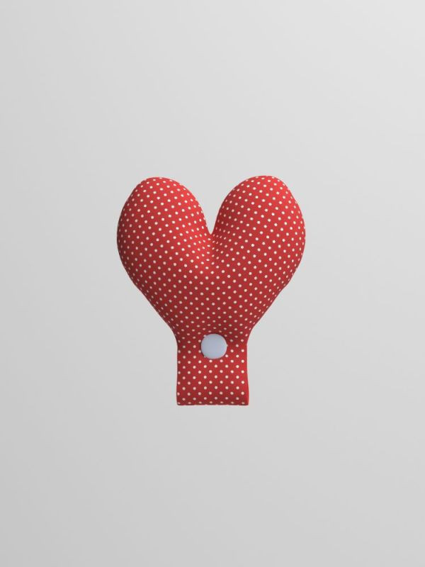 CUPIGY | 紅色點點愛心胸背裝飾 寵物服飾,寵物選品,韓國寵物服飾,狗衣服,貓衣服,韓國寵物品牌,胸背裝飾,寵物胸背裝飾