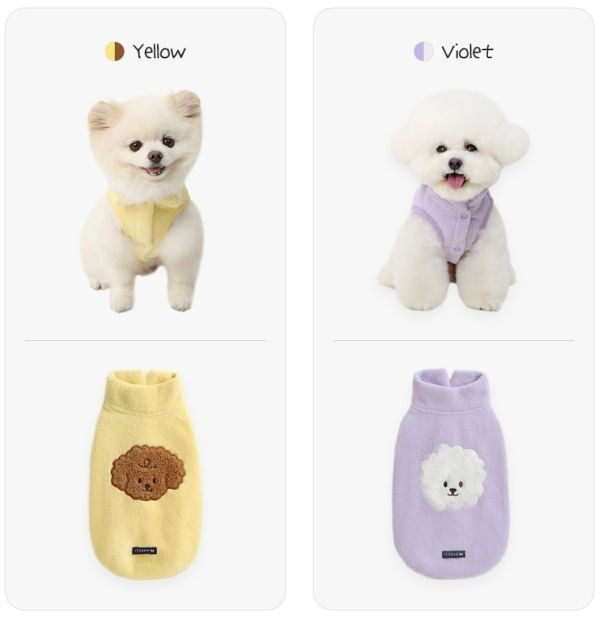 ITS DOG | 狗狗造型高領套頭背心-紫羅蘭XL 寵物服飾,寵物選品,韓國寵物服飾,狗衣服,貓衣服,韓國寵物品牌,寵物有機棉,韓國寵物選品,韓國寵物秋冬選品,狗圍巾,寵物保暖,寵物保暖服飾,韓國寵物保暖服飾