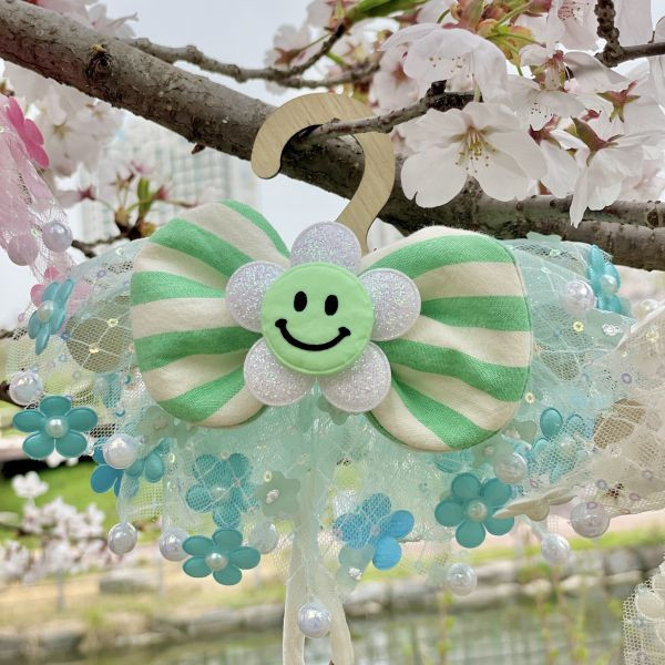 首波預購0725收單 | naladay 花花款pom pom領巾(4色/XL-3XL) 寵物服飾,寵物選品,韓國寵物服飾,狗衣服,貓衣服,韓國寵物品牌,寵物有機棉,韓國寵物選品,韓國寵物春夏選品,寵物領巾,寵物手作領巾,寵物韓國領巾,寵物設計款,韓國設計款