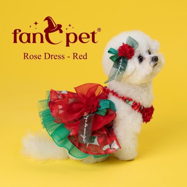 預購0510收單 |FanCpet Rose超美背心蛋糕裙(2色，S-2XL) 寵物服飾,寵物選品,韓國寵物服飾,狗衣服,貓衣服,韓國寵物品牌,韓國寵物選品,韓國寵物春夏選品,寵物背心,COTEACOTE,韓國寵物品牌服飾,韓國寵物秋冬選品,寵物四腳衣,寵物連身褲,韓國冬天寵物,寵物保暖