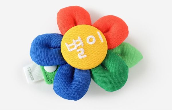 預購 |  Epeels 撞色款花花胸背裝飾(下單請備註刺繡內容) 寵物服飾,寵物選品,韓國寵物服飾,狗衣服,貓衣服,韓國寵物品牌,韓國寵物選品,韓國寵物春夏選品,寵物名牌,寵物客製商品,EPEELS,胸背裝飾
