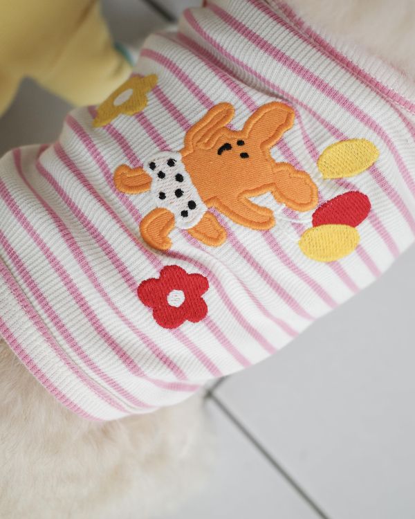 預購0410收單 | côte à côte 氣球小狗羅紋背心(3色，SM-3XL) 寵物服飾,寵物選品,韓國寵物服飾,狗衣服,貓衣服,韓國寵物品牌,韓國寵物選品,韓國寵物春夏選品,寵物背心,COTEACOTE,韓國寵物品牌服飾,韓國寵物秋冬選品,寵物四腳衣,寵物連身褲,韓國冬天寵物,寵物保暖