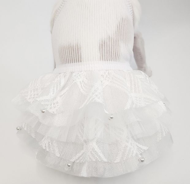 韓國手作 | 超美珍珠澎紗裙(M-2XL) 寵物服飾,寵物選品,韓國寵物服飾,狗衣服,貓衣服,韓國寵物品牌,寵物有機棉,韓國寵物選品,胸背,胸背衣
