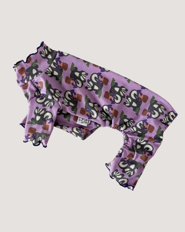 預購1028收單 | côte à côte 秋季紫色松鼠木耳邊四腳衣(SM-2XL) 寵物服飾,寵物選品,韓國寵物服飾,狗衣服,貓衣服,韓國寵物品牌,韓國寵物選品,韓國寵物春夏選品,寵物背心,COTEACOTE,韓國寵物品牌服飾,韓國寵物秋冬選品,寵物四腳衣,寵物連身褲,韓國冬天寵物,寵物保暖