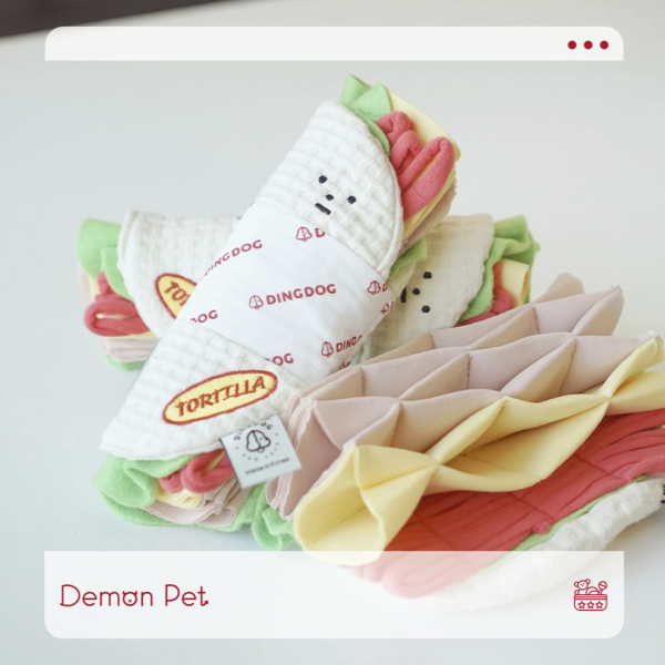 DingDog藏食玩具-墨西哥捲 寵物服飾,寵物選品,韓國寵物服飾,狗衣服,貓衣服,韓國寵物品牌,寵物秋冬,寵物針織,藏食玩具,狗玩具