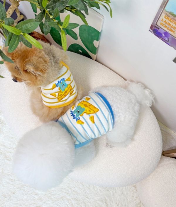 預購0419收單 | POMPOMPOM 起司米奇吊嘎(S-3XL) 寵物服飾,寵物選品,韓國寵物服飾,狗衣服,貓衣服,韓國寵物品牌,寵物有機棉,韓國寵物選品,韓國寵物春夏選品,寵物領巾