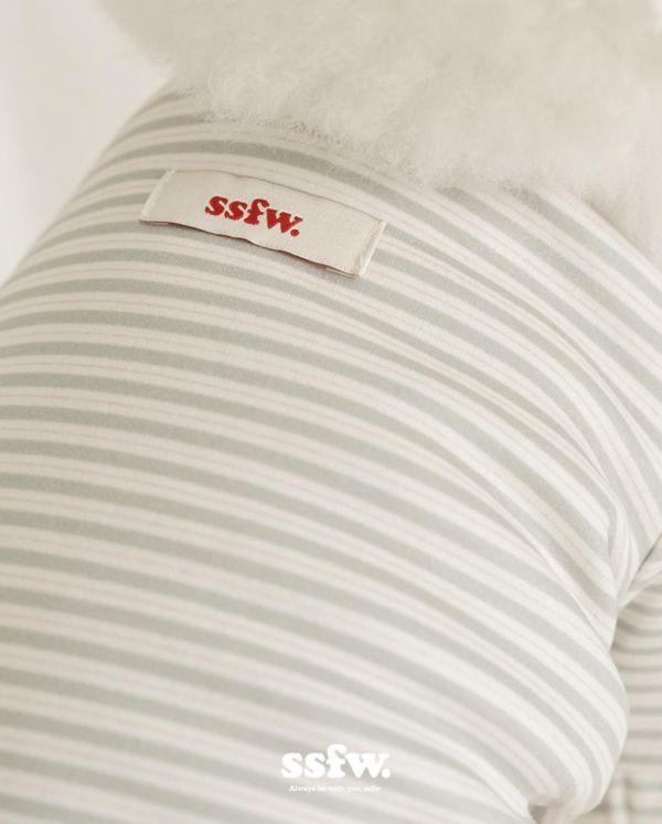 SSFW |  條紋滾邊長袖上衣 (三色S-2XL) 寵物服飾,寵物選品,韓國寵物服飾,狗衣服,貓衣服,韓國寵物品牌,寵物有機棉,韓國寵物選品,韓國寵物春夏選品,寵物可愛上衣,寵物秋冬,SSFW,BITEME