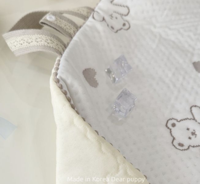 Dear Puppy |  壓紋熊熊涼感材質散步墊(S/M/L) 寵物服飾,寵物選品,韓國寵物服飾,狗衣服,貓衣服,韓國寵物品牌,寵物有機棉,韓國寵物選品,韓國寵物春夏選品,寵物涼感墊