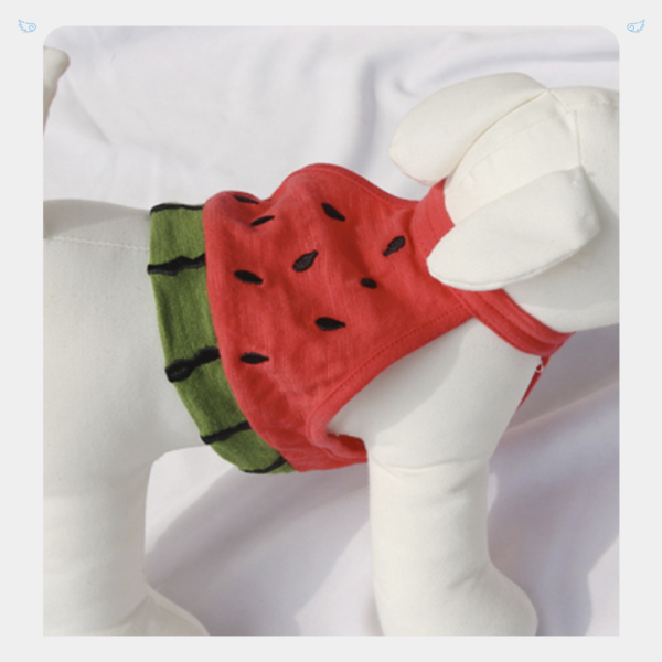 預購｜熱帶水果夏季削肩背心 寵物服飾,寵物選品,韓國寵物服飾,狗衣服,貓衣服,韓國寵物品牌,寵物配件