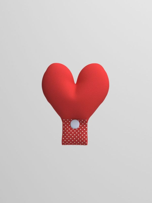 CUPIGY | 紅色點點愛心胸背裝飾 寵物服飾,寵物選品,韓國寵物服飾,狗衣服,貓衣服,韓國寵物品牌,胸背裝飾,寵物胸背裝飾