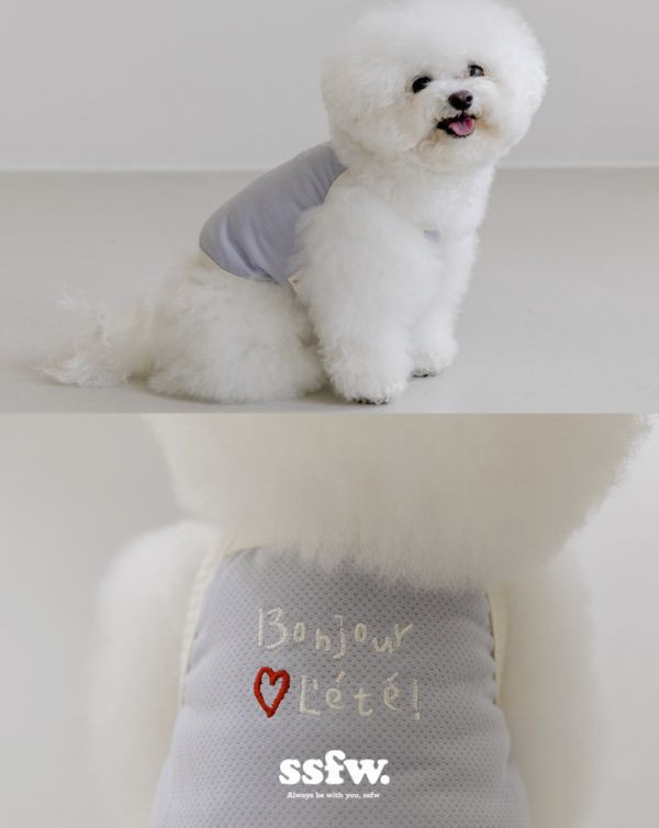 SSFW |  涼感防蟲抗菌三合一背心(S-2XL) 寵物服飾,寵物選品,韓國寵物服飾,狗衣服,貓衣服,韓國寵物品牌,寵物有機棉,韓國寵物選品,韓國寵物春夏選品,寵物親子裝, 寵物可愛上衣,寵物涼感,SSFW,BITEME