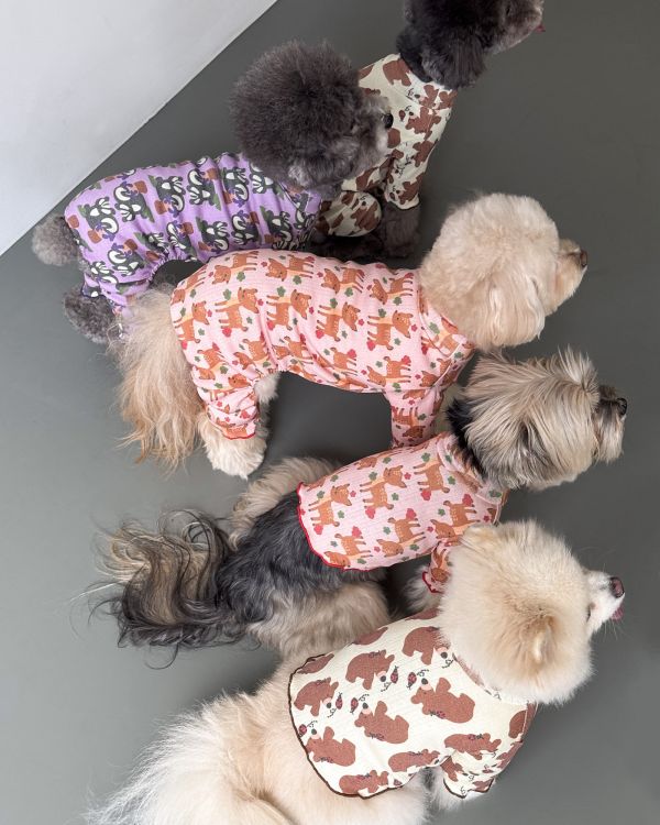 預購1028收單 | côte à côte 秋季梅花鹿木耳邊四腳衣(SM-2XL) 寵物服飾,寵物選品,韓國寵物服飾,狗衣服,貓衣服,韓國寵物品牌,韓國寵物選品,韓國寵物春夏選品,寵物背心,COTEACOTE,韓國寵物品牌服飾,韓國寵物秋冬選品,寵物四腳衣,寵物連身褲,韓國冬天寵物,寵物保暖